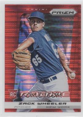 2013 Panini Prizm - [Base] - Target Red Pulsar Prizm #216 - Zack Wheeler