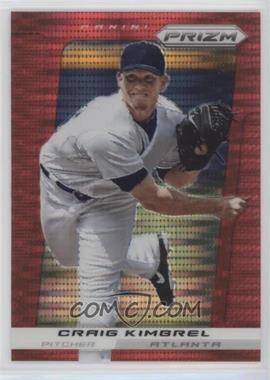 2013 Panini Prizm - [Base] - Target Red Pulsar Prizm #80 - Craig Kimbrel