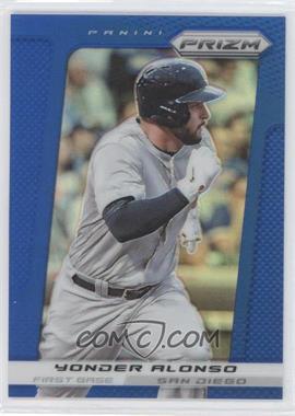 2013 Panini Prizm - [Base] - Wal-Mart Blue Prizm #114 - Yonder Alonso