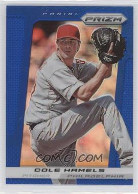 2013 Panini Prizm - [Base] - Wal-Mart Blue Prizm #160 - Cole Hamels