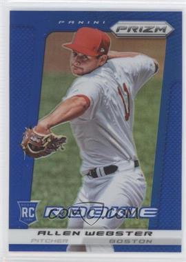 2013 Panini Prizm - [Base] - Wal-Mart Blue Prizm #300 - Allen Webster