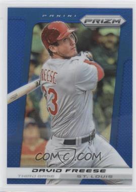 2013 Panini Prizm - [Base] - Wal-Mart Blue Prizm #8 - David Freese