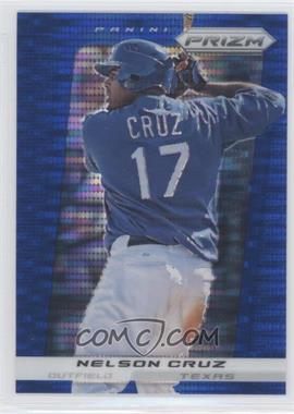 2013 Panini Prizm - [Base] - Wal-Mart Blue Pulsar Prizm #107 - Nelson Cruz