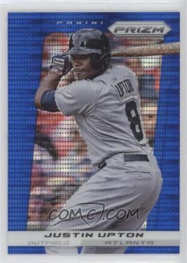 2013 Panini Prizm - [Base] - Wal-Mart Blue Pulsar Prizm #116 - Justin Upton