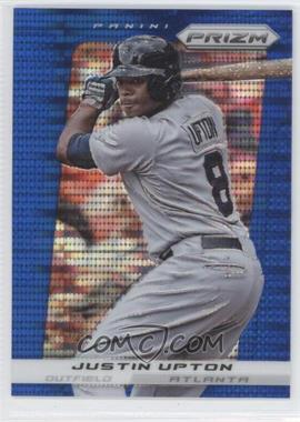 2013 Panini Prizm - [Base] - Wal-Mart Blue Pulsar Prizm #116 - Justin Upton