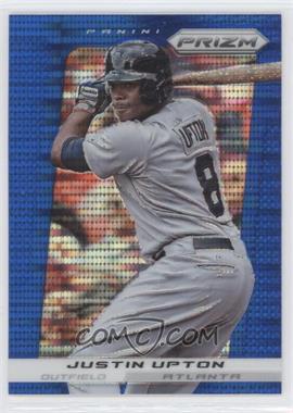 2013 Panini Prizm - [Base] - Wal-Mart Blue Pulsar Prizm #116 - Justin Upton