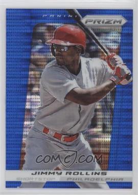 2013 Panini Prizm - [Base] - Wal-Mart Blue Pulsar Prizm #126 - Jimmy Rollins