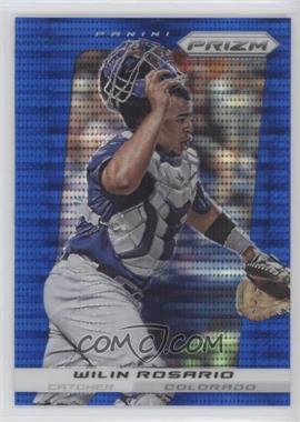 2013 Panini Prizm - [Base] - Wal-Mart Blue Pulsar Prizm #136 - Wilin Rosario