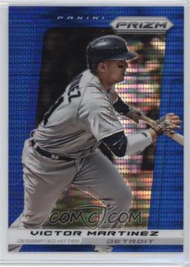 2013 Panini Prizm - [Base] - Wal-Mart Blue Pulsar Prizm #24 - Victor Martinez