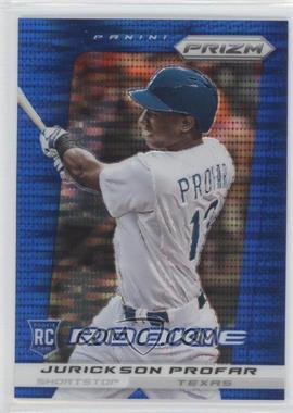 2013 Panini Prizm - [Base] - Wal-Mart Blue Pulsar Prizm #275 - Jurickson Profar