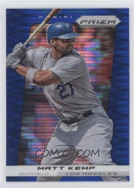 2013 Panini Prizm - [Base] - Wal-Mart Blue Pulsar Prizm #42 - Matt Kemp