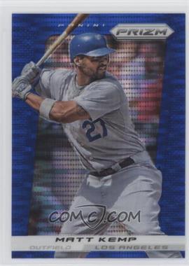 2013 Panini Prizm - [Base] - Wal-Mart Blue Pulsar Prizm #42 - Matt Kemp