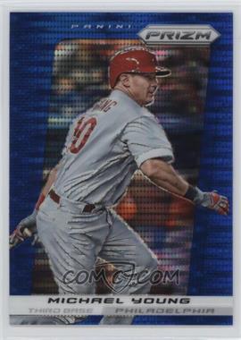 2013 Panini Prizm - [Base] - Wal-Mart Blue Pulsar Prizm #89 - Michael Young