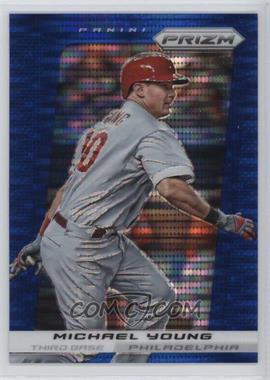 2013 Panini Prizm - [Base] - Wal-Mart Blue Pulsar Prizm #89 - Michael Young