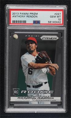 2013 Panini Prizm - [Base] #227 - Anthony Rendon [PSA 10 GEM MT]