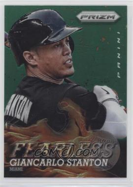 2013 Panini Prizm - Fearless - Retail Green Prizm #F11 - Giancarlo Stanton [EX to NM]