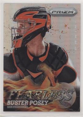 2013 Panini Prizm - Fearless - Silver Prizm #F1 - Buster Posey