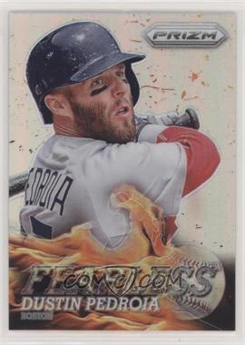 2013 Panini Prizm - Fearless - Silver Prizm #F14 - Dustin Pedroia