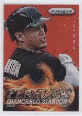 2013 Panini Prizm - Fearless - Target Red Prizm #F11 - Giancarlo Stanton