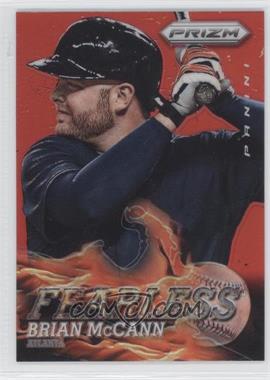 2013 Panini Prizm - Fearless - Target Red Prizm #F15 - Brian McCann