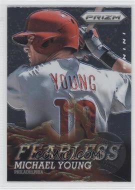 2013 Panini Prizm - Fearless #F18 - Michael Young