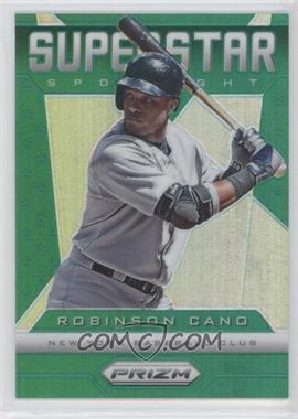 2013 Panini Prizm - Superstar Spotlight - Retail Green Prizm #SS11 - Robinson Cano