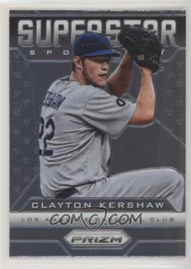 2013 Panini Prizm - Superstar Spotlight #SS8 - Clayton Kershaw