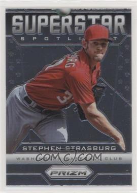 2013 Panini Prizm - Superstar Spotlight #SS9 - Stephen Strasburg