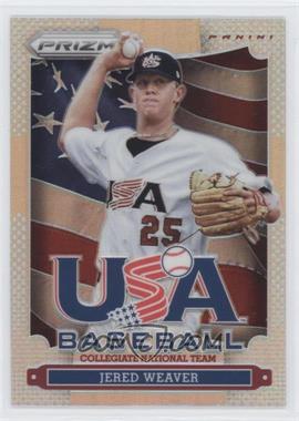 2013 Panini Prizm - USA Baseball - Silver Prizm #USA9 - Jered Weaver