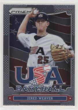 2013 Panini Prizm - USA Baseball #USA9 - Jered Weaver