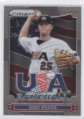 2013 Panini Prizm - USA Baseball #USA9 - Jered Weaver