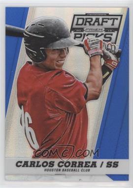 2013 Panini Prizm Perennial Draft Picks - [Base] - Blue Prizm #11 - Carlos Correa /75