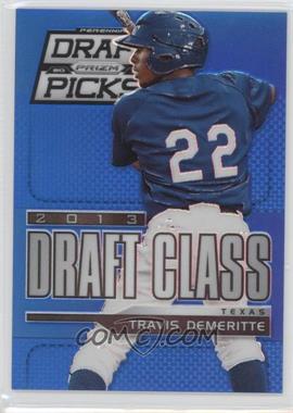 2013 Panini Prizm Perennial Draft Picks - [Base] - Blue Prizm #130 - Travis Demeritte /75