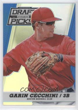 2013 Panini Prizm Perennial Draft Picks - [Base] - Blue Prizm #25 - Garin Cecchini /75