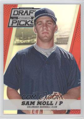 2013 Panini Prizm Perennial Draft Picks - [Base] - Red Prizm #90 - Sam Moll /100