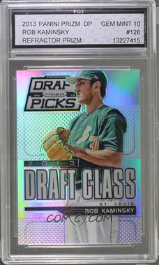 2013 Panini Prizm Perennial Draft Picks - [Base] - Silver Prizm #128 - Rob Kaminsky [Encased]