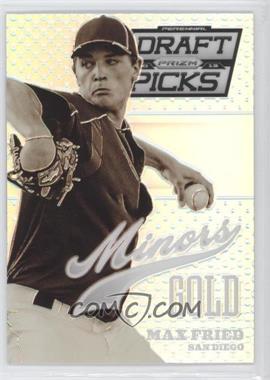 2013 Panini Prizm Perennial Draft Picks - Minors Gold - Silver Prizm #16 - Max Fried