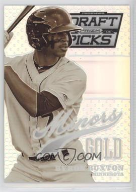 2013 Panini Prizm Perennial Draft Picks - Minors Gold - Silver Prizm #5 - Byron Buxton