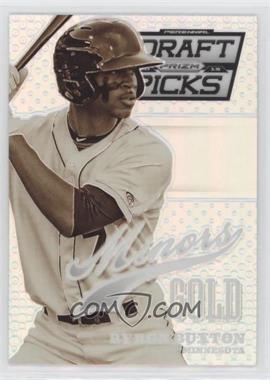 2013 Panini Prizm Perennial Draft Picks - Minors Gold - Silver Prizm #5 - Byron Buxton