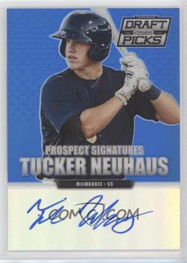 2013 Panini Prizm Perennial Draft Picks - Prospect Signatures - Blue Prizm #46 - Tucker Neuhaus /75