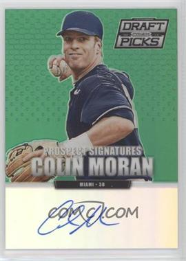 2013 Panini Prizm Perennial Draft Picks - Prospect Signatures - Green Prizm #5 - Colin Moran