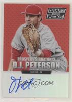 D.J. Peterson [EX to NM] #/100
