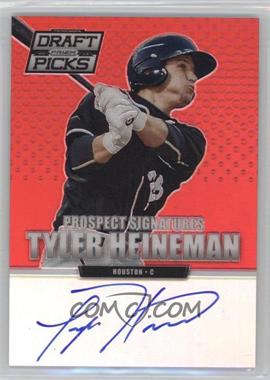 2013 Panini Prizm Perennial Draft Picks - Prospect Signatures - Red Prizm #84 - Tyler Heineman /100