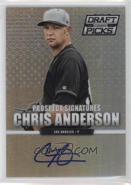 2013 Panini Prizm Perennial Draft Picks - Prospect Signatures - Silver Prizm #19 - Chris Anderson