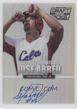 2013 Panini Prizm Perennial Draft Picks - Prospect Signatures - Silver Prizm #48 - Jose Abreu