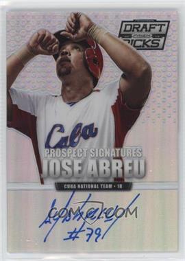 2013 Panini Prizm Perennial Draft Picks - Prospect Signatures - Silver Prizm #48 - Jose Abreu