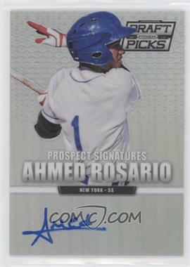 2013 Panini Prizm Perennial Draft Picks - Prospect Signatures - Silver Prizm #66 - Amed Rosario