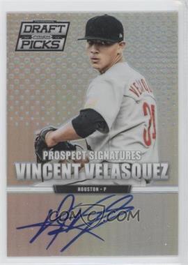 2013 Panini Prizm Perennial Draft Picks - Prospect Signatures - Silver Prizm #83 - Vincent Velasquez