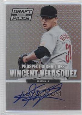 2013 Panini Prizm Perennial Draft Picks - Prospect Signatures - Silver Prizm #83 - Vincent Velasquez