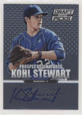 2013 Panini Prizm Perennial Draft Picks - Prospect Signatures #4 - Kohl Stewart